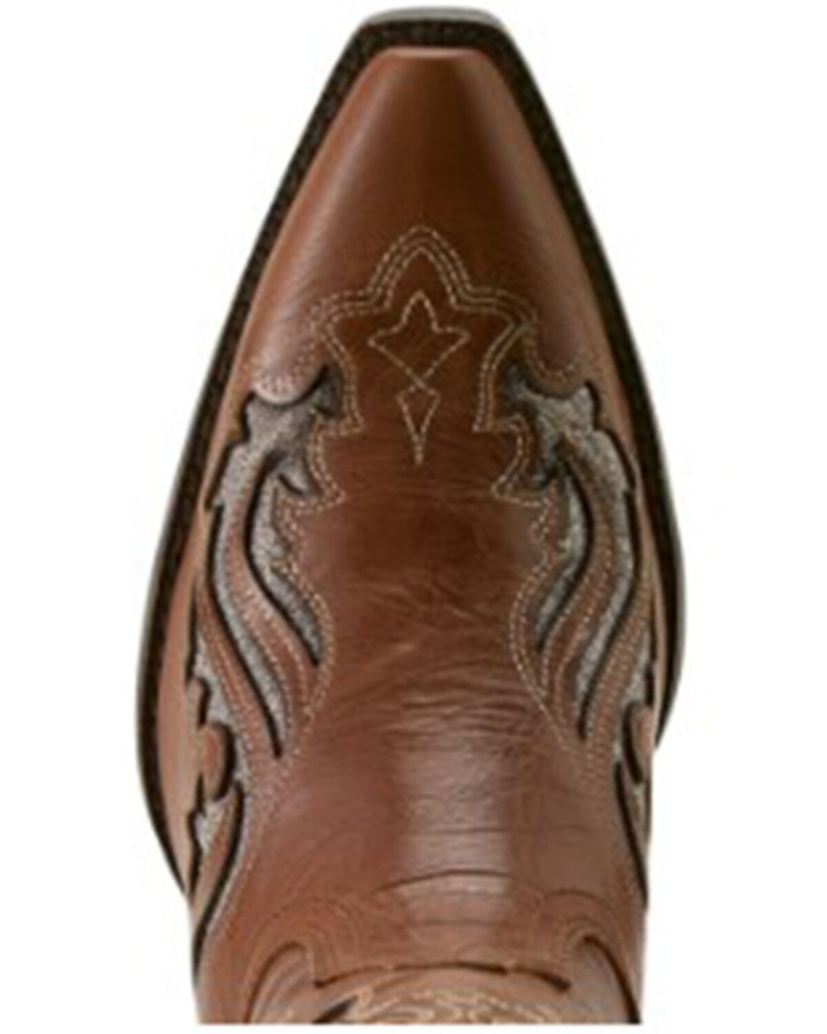 Image #6 - Ariat Women's Heritage Bliss Western Boots - Snip Toe, Brown, hi-res