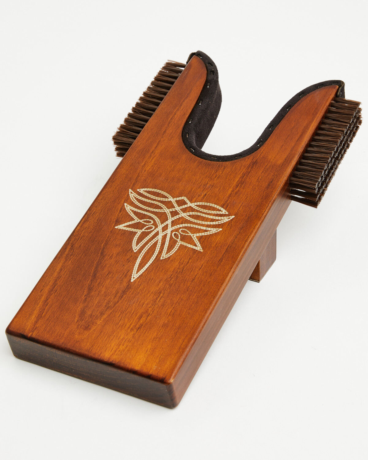 Image #1 - Boot Barn Wildwood Boot Jack With Scrubber, Dark Brown, hi-res