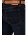 Image #4 - Blue Ranchwear Men's Carbon Wash Jethro Slim Bootcut Stretch Denim Jeans, Dark Wash, hi-res