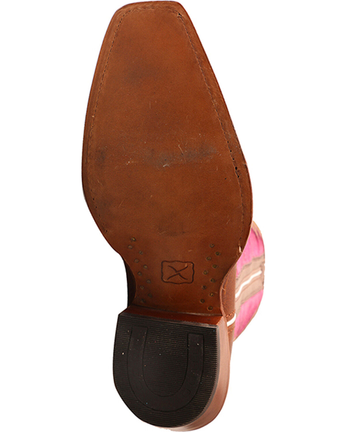 Image #5 - Twisted X Women's 12" Ruff Stock Vented Shaft Cowgirl Boots - Square Toe, , hi-res