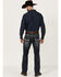 Image #3 - Rock & Roll Denim Men's Boot Barn Exclusive Double Barrel Medium Wash Relaxed Bootcut Stretch Denim Jeans, Medium Wash, hi-res