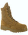 Image #1 - Rocky Men's Entry Level Hot Weather Military Boots - Round Toe, Taupe, hi-res