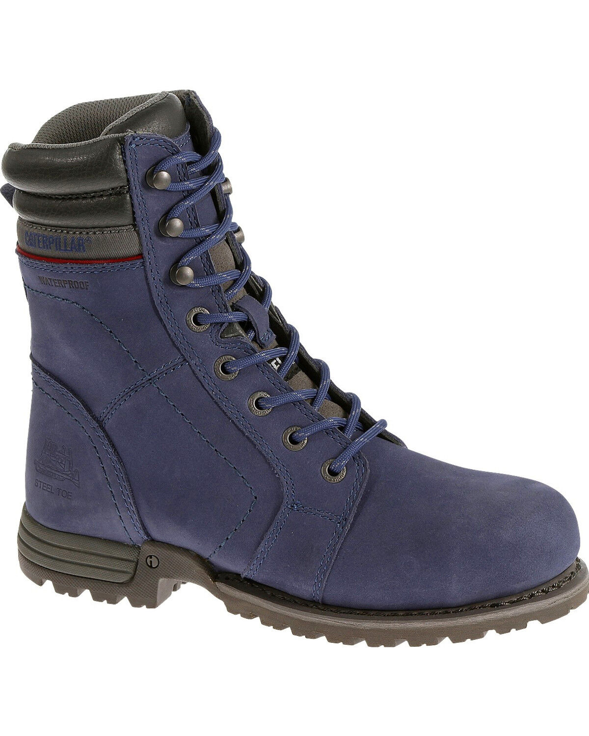 womens purple work boots