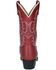 Image #5 - Smoky Mountain Girls' Denver Western Boots - Round Toe, Red, hi-res