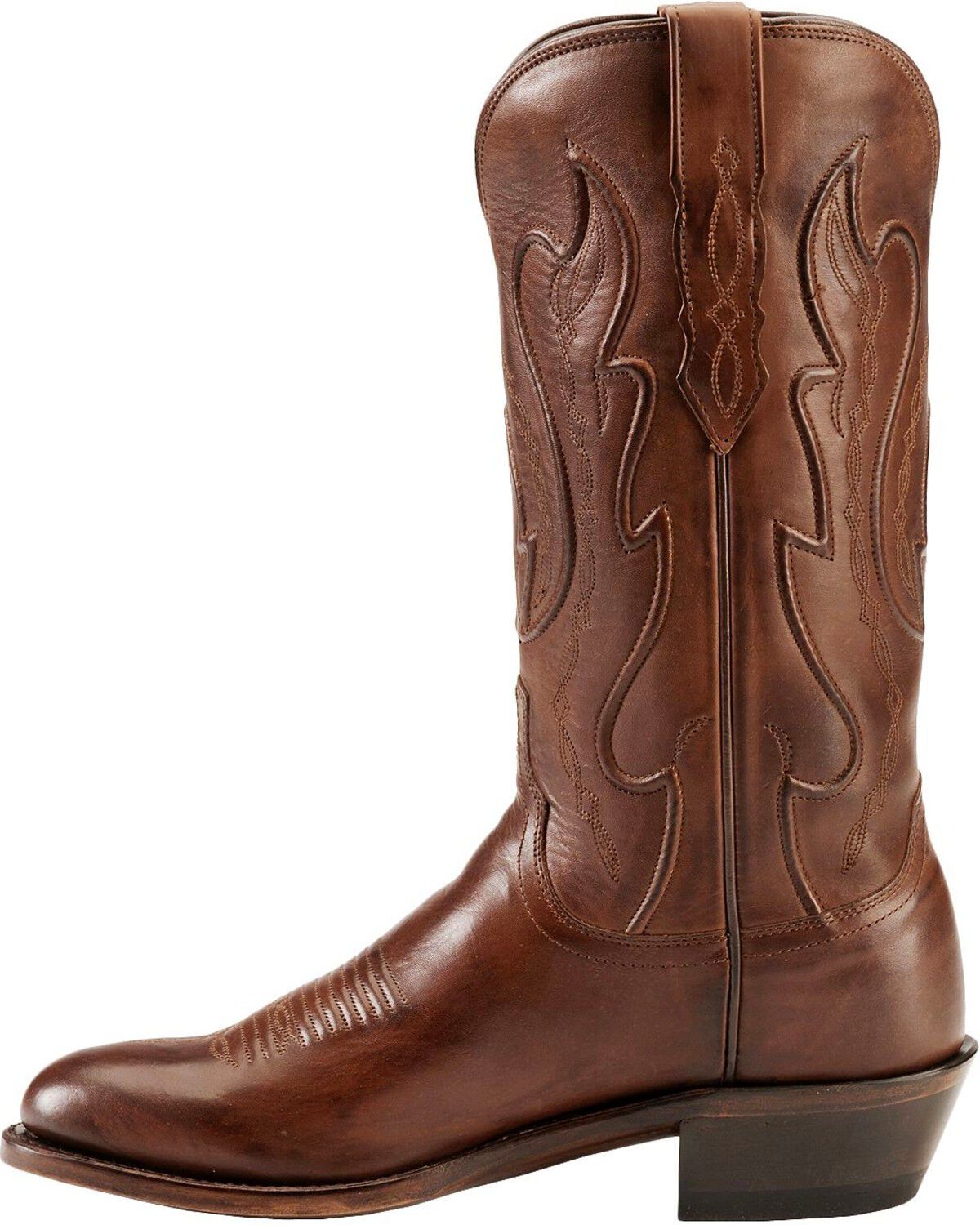 Image #3 - Lucchese Handmade 1883 Cole Ranch Hand Cowboy Boots -  Medium Toe, , hi-res