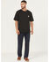 Image #1 - Carhartt Men's Canvas Dungaree Work Pants, Navy, hi-res