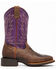 Image #2 - Shyanne Women's Purple Burnish Western Boots - Square Toe, , hi-res