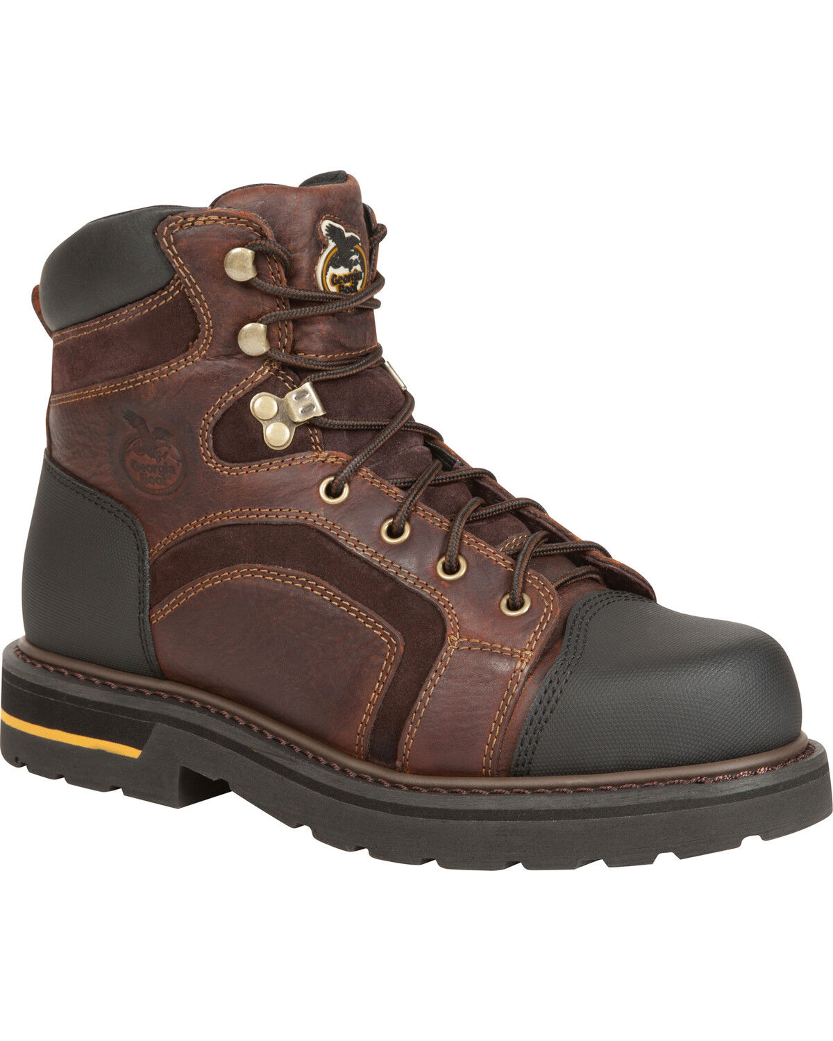 Image #1 - Georgia Boot Men's Legacy '37 Work Boots - Soft Toe, Briar, hi-res