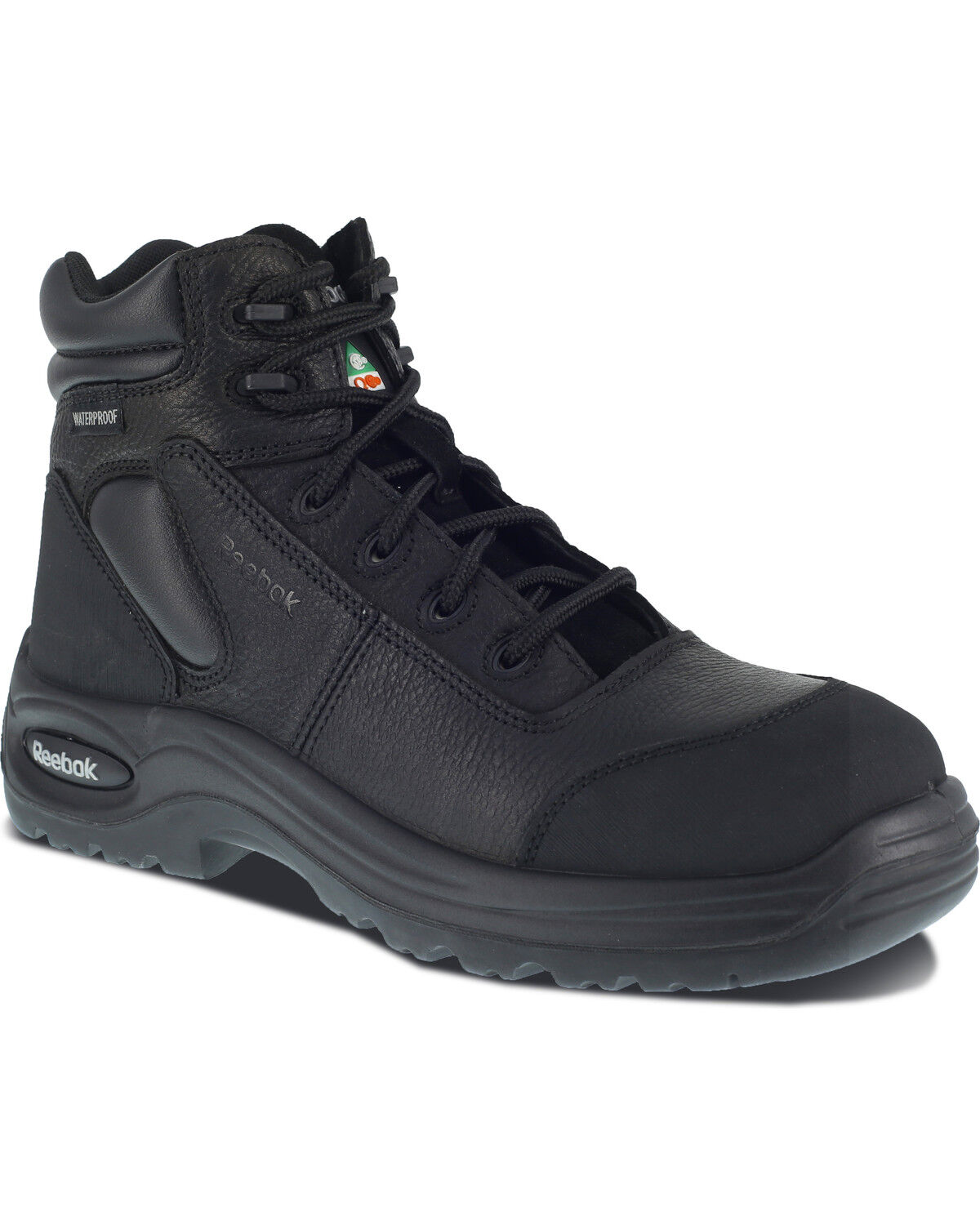 reebok black boots