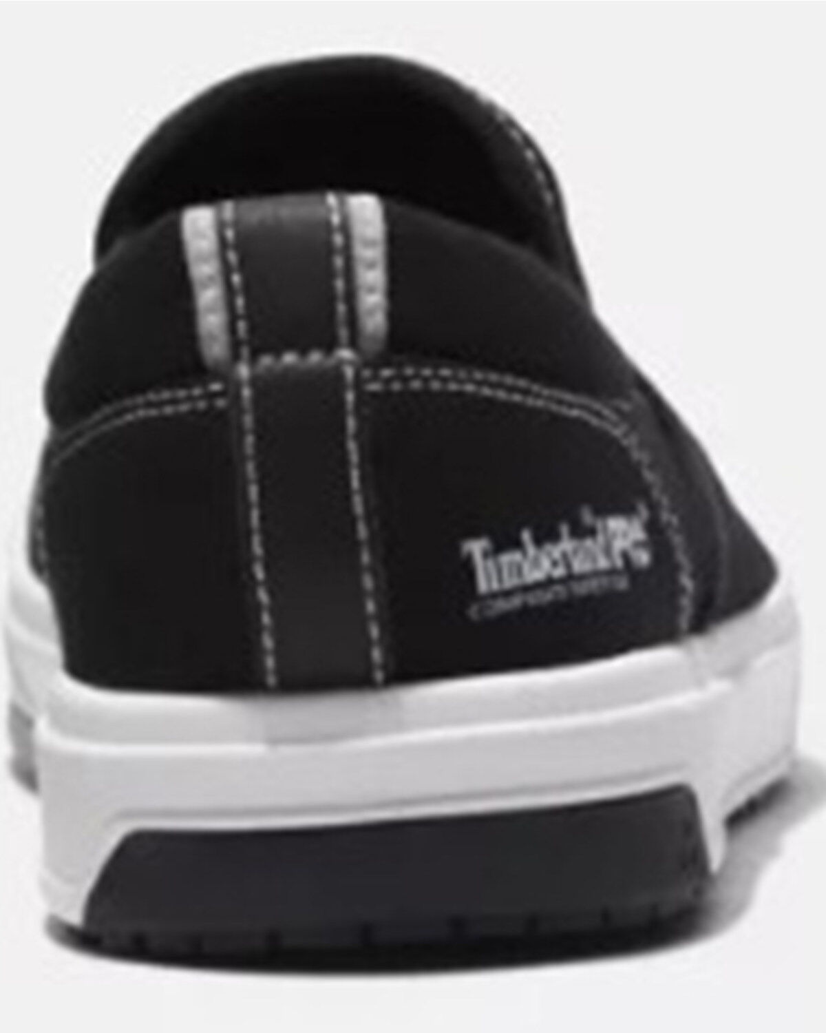 Image #4 - Timberland PRO Men's Berkley Slip-On Work Shoes - Composite Toe, Black/white, hi-res
