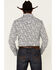 Image #4 - Moonshine Spirit Men's Ricochet Paisley Print Long Sleeve Snap Western Shirt, White, hi-res
