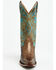 Image #4 - Shyanne Women's Exotic Python Western Boots - Snip Toe, Turquoise, hi-res