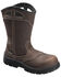Avenger Women's Framer Waterproof Western Work Boots - Composite Toe, Brown, hi-res