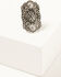 Image #1 - Shyanne Women's Luna Bella Floral Statement Ring, Silver, hi-res