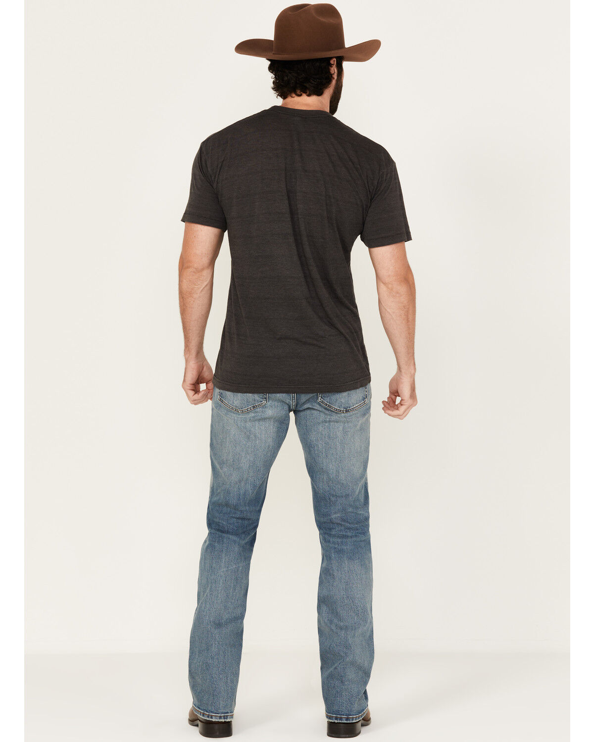 Image #3 - Brothers and Sons Men's Raptor Medium Wash Vintage Straight Stretch Denim Jeans, Medium Wash, hi-res