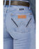Image #4 - Wrangler Retro Women's Kai Light Wash Mid Rise Kai Bootcut Stretch Denim Jeans, Light Wash, hi-res