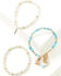 Image #1 - Lainey Wilson Women's Little Bitta Luck Charm Bracelet Set - 3 Piece, Silver, hi-res