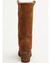 Image #5 - Cleo + Wolf Women's Scout Suede Fashion Boots - Round Toe, Cognac, hi-res