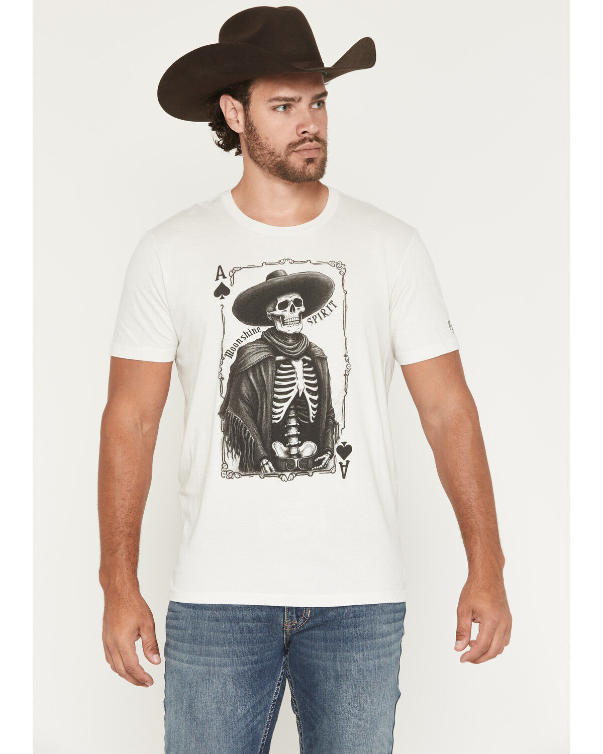 Image #1 - Moonshine Spirit Men's Player Sort Sleeve Graphic T-Shirt, Natural, hi-res