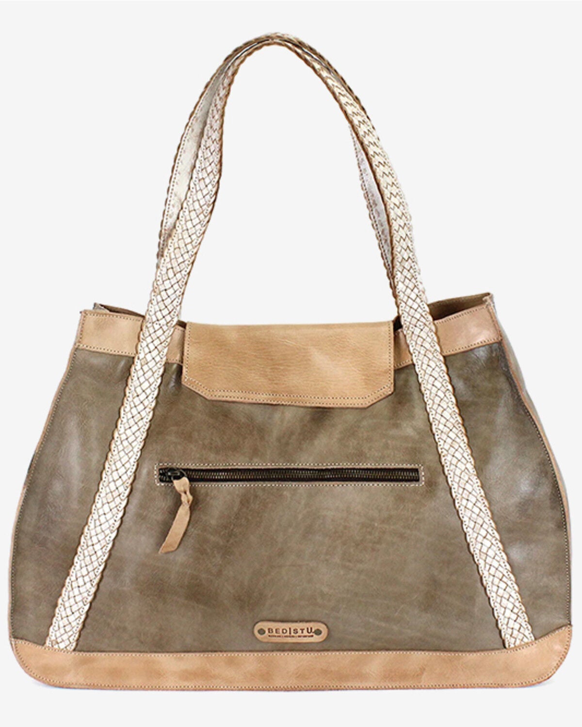 Image #2 - Bed Stu Women's Proper Shoulder Bag, Tan, hi-res
