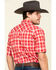 Image #5 - Wrangler 20X Men's Advanced Comfort Plaid Print Short Sleeve Western Shirt, , hi-res