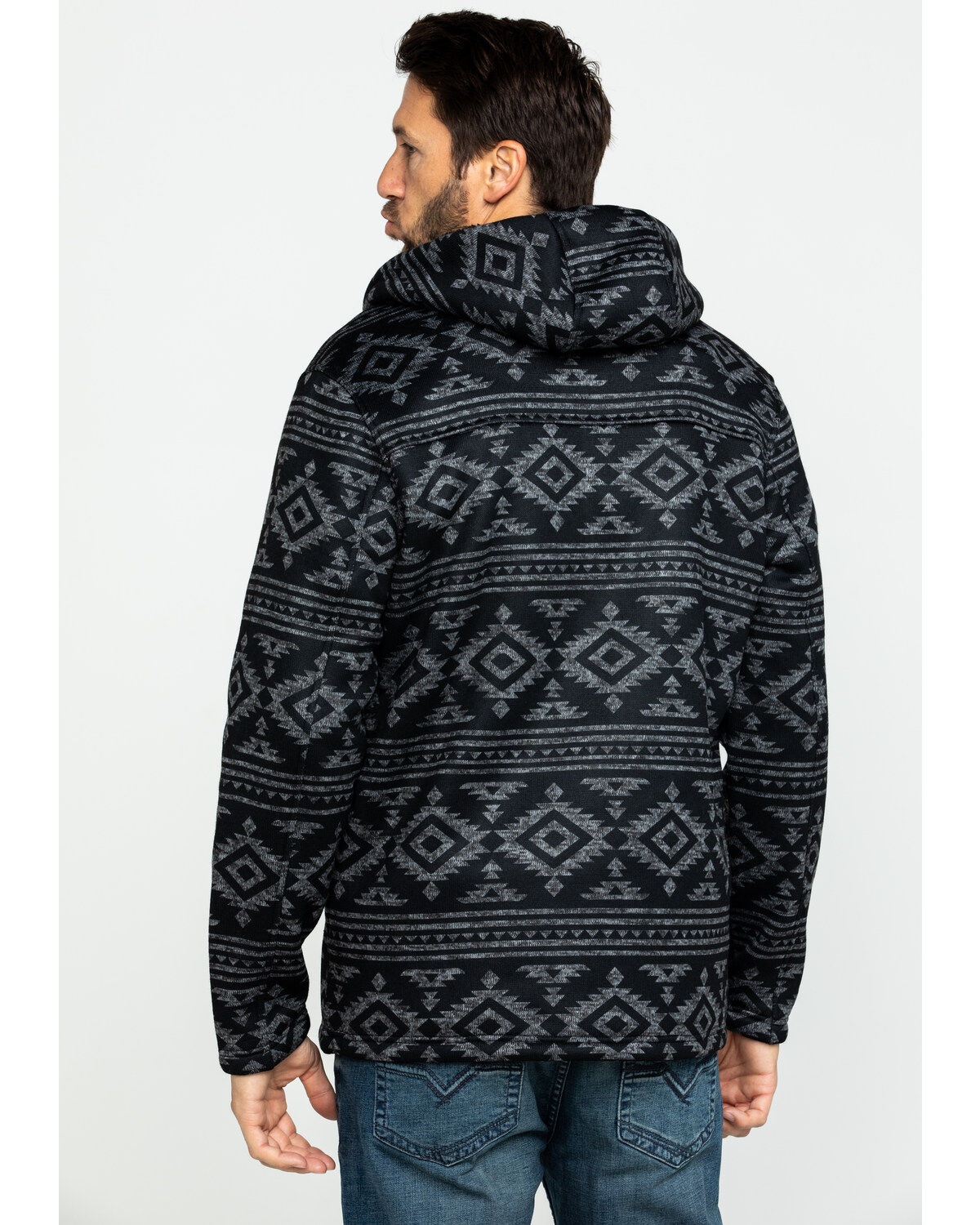 aztec mens pullover