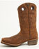Image #3 - Ariat Men's Hybrid Roughstock Distressed Performance Western Boots - Square Toe, Brown, hi-res