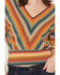 Image #3 - Shyanne Women's Hamilton Striped Dolman Sweater, Teal, hi-res