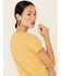 Bandit Brand Women's Steerhead Garland Graphic Tee , Cognac, hi-res