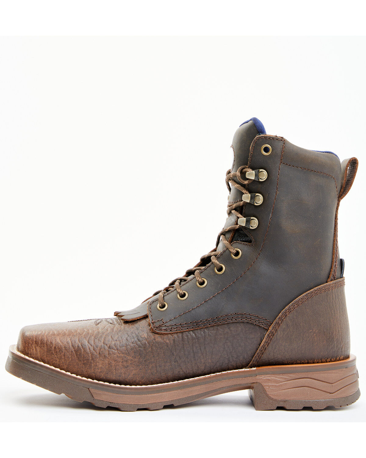 Tony lama square toe lace up boots clearance