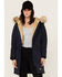 Image #1 - Alpha Industries Women's Elyse Gen II Hooded Parka, Navy, hi-res