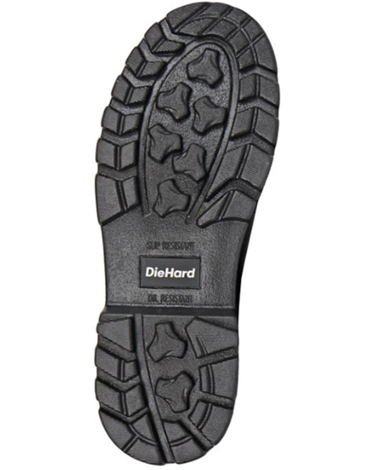 Image #5 - DieHard Men's Charger V2 Work Boots - Composite Toe, Black, hi-res