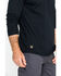 Image #5 - Hawx Men's Logo Crew Long Sleeve Work T-Shirt, Black, hi-res