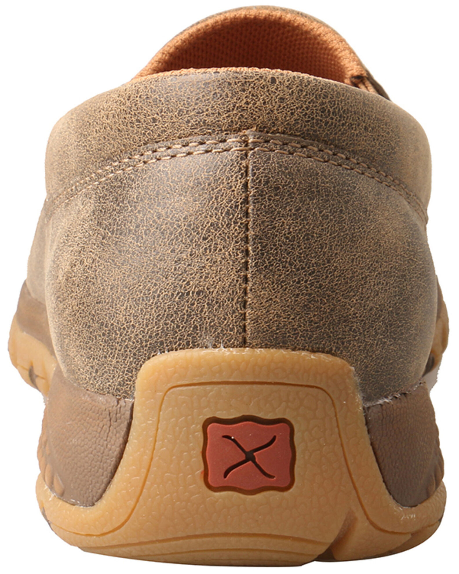 Image #4 - Twisted X Women's Slip-On Driving Mocs, Brown, hi-res