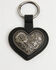 Image #2 - Boot Barn Winslow Heart Concho Magnetic Hat Clip Keychain, Black, hi-res