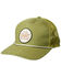 Carhartt Men's Craft Logo Patch Mesh Back Trucker Cap, Olive, hi-res