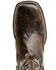 Image #6 - Corral Men's Overlay Embroidered Western Boots - Broad Square Toe, Black, hi-res