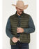 Image #1 - Resistol Men's Cold Bloq Puffer Vest, Green, hi-res