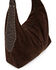 Image #4 - Wrangler Women's Floral Tooled Hobo Bag with Pouch, Coffee, hi-res