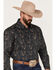 Image #2 - Rock & Roll Denim Men's Paisley Stretch Long Sleeve Button Down Shirt, , hi-res