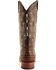 Ferrini Men's Caiman Croc Print Western Boots - Broad Square Toe, Rust, hi-res