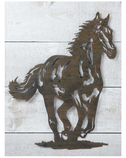 Giftcraft Horse Wall Plaque, Rust Copper, hi-res