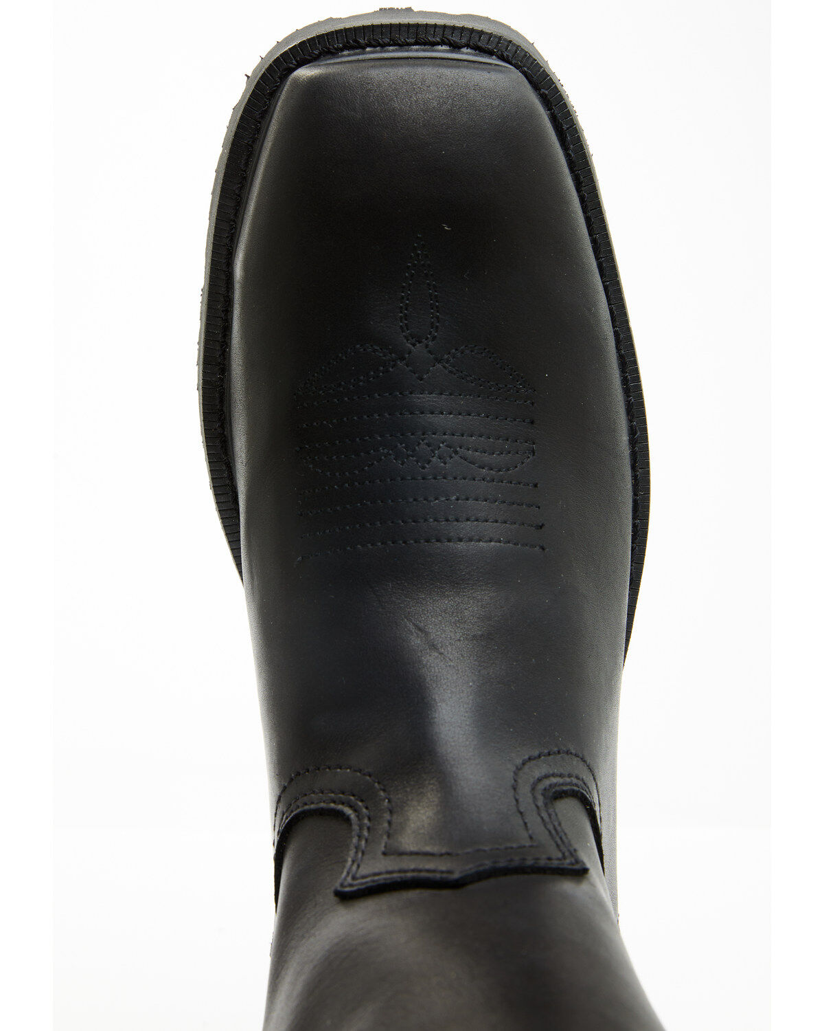 Image #6 - Cody James Men's Uniform Western Work Boots - Composite Toe, Black, hi-res