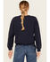 Image #4 - Wrangler Women's Oversized Born Free Modern Crewneck Sweatshirt, , hi-res