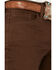 Image #2 - Cody James Men's Canyon Slim Straight Stretch Denim Jeans, Dark Brown, hi-res
