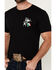 Image #3 - Cowboy Hardware Men's Mexico Flag Short Sleeve Graphic T-Shirt, Black, hi-res