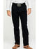 Image #1 - Wrangler Men's Black Casual Pleated Front Western Pants, Black, hi-res