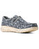 Image #1 - Ariat Men's Hilo Deerskull Print Casual Shoes - Moc Toe, Grey, hi-res