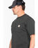 Carhartt Men's Loose Fit Heavyweight Logo Pocket Work T-Shirt - Big & Tall, Bark, hi-res