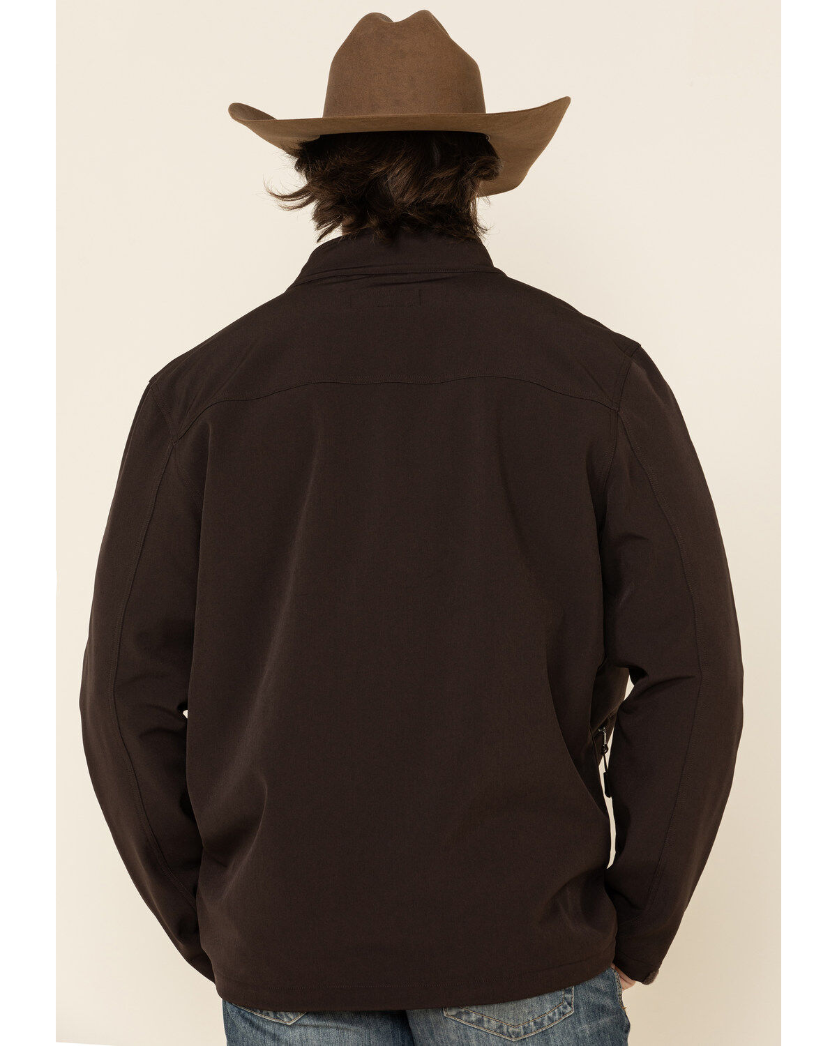Product Name:  Cody James Men's Brown Steamboat Softshell Bonded Zip Front Jacket